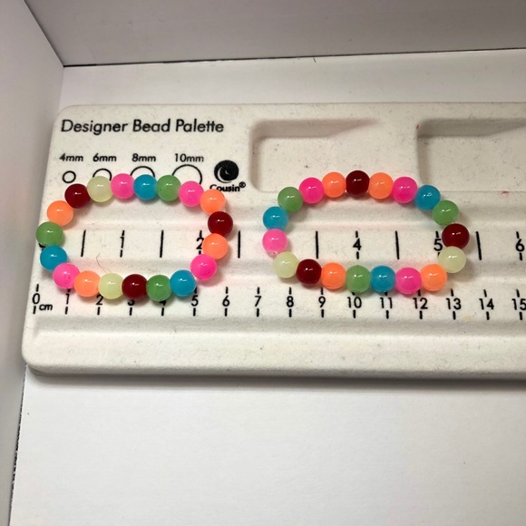 Bright colorful lot of two children’s bracelets - Picture 4 of 4
